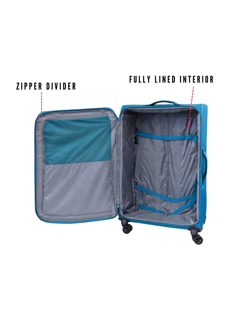 Softside Luggage Mercury Collection Set of 3