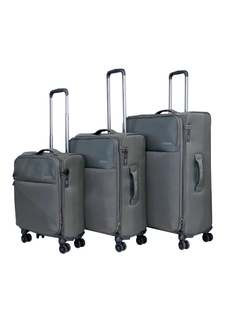 Softside Luggage Mercury Collection Set of 3