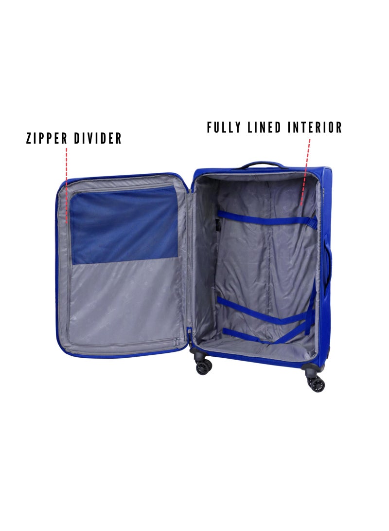 Softside Luggage Mercury Collection Set of 3