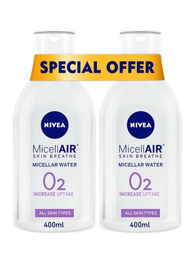 Face Micellar Water 400ml  Pack Of 2