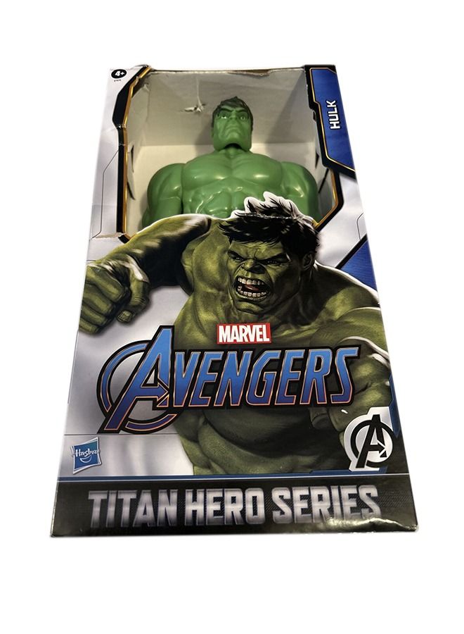 Marvel Avengers Titan Hero Series Deluxe Hulk 12-Inch Action Figure Super Hero Toys For Kids Ages 4+
