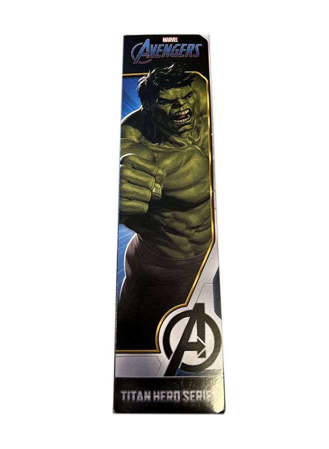Marvel Avengers Titan Hero Series Deluxe Hulk 12-Inch Action Figure Super Hero Toys For Kids Ages 4+