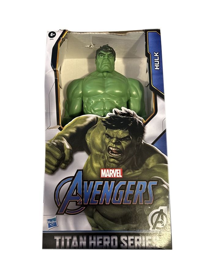 Marvel Avengers Titan Hero Series Deluxe Hulk 12-Inch Action Figure Super Hero Toys For Kids Ages 4+