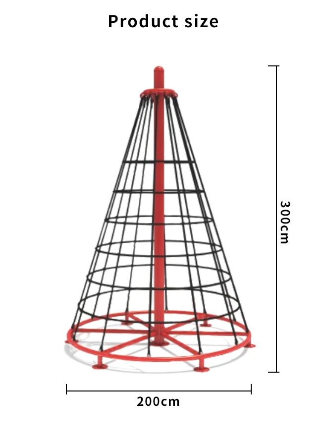 Outdoor Playground Amusement Park Rope Play Climbing Frame Equipment for Kids