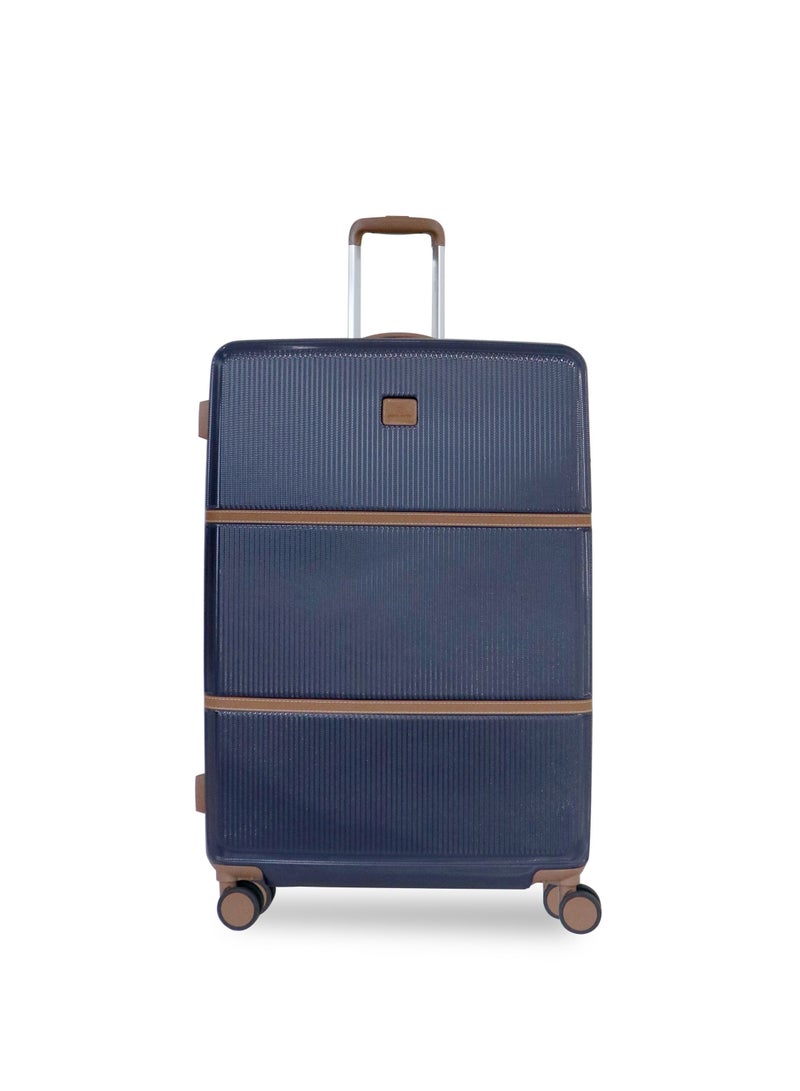 Hardside Luggage Classic Leather Collection Set of 3
