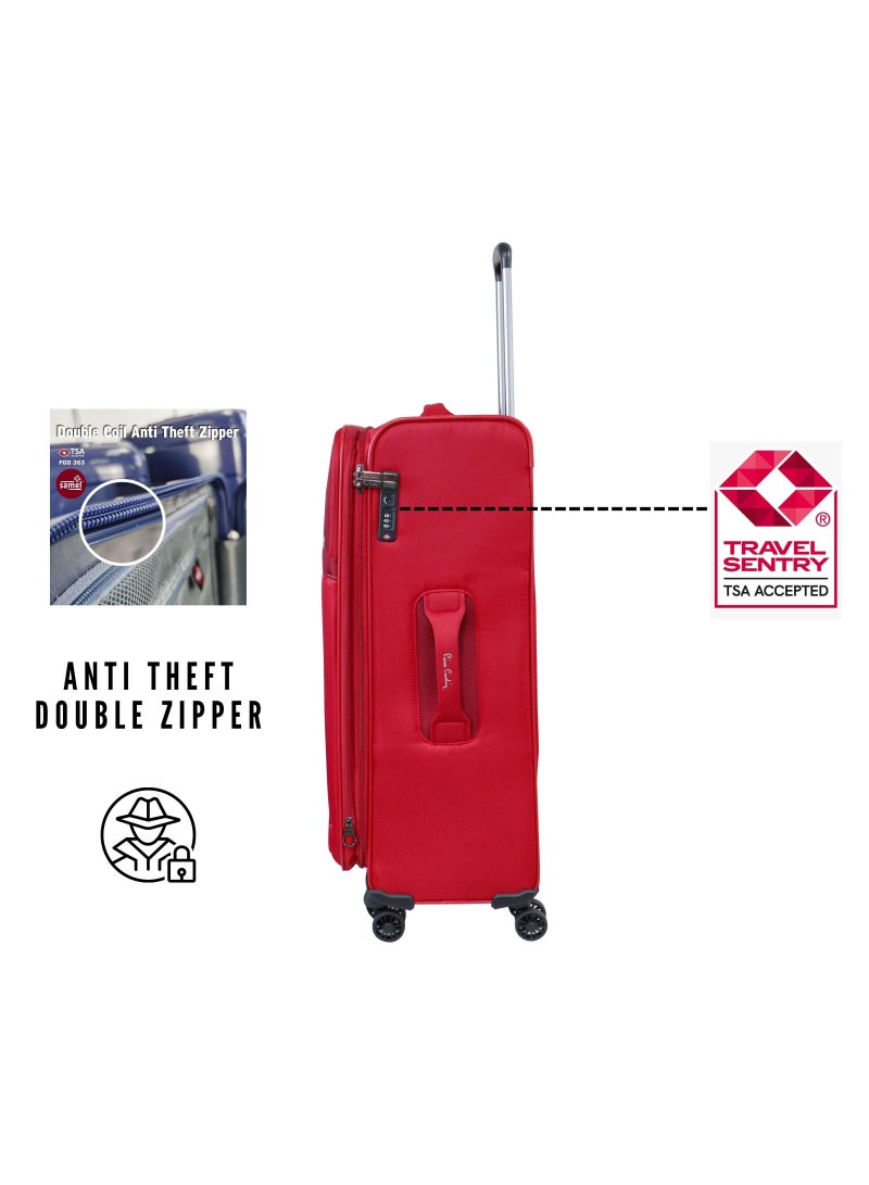 Softside Luggage Mercury Collection Set of 3