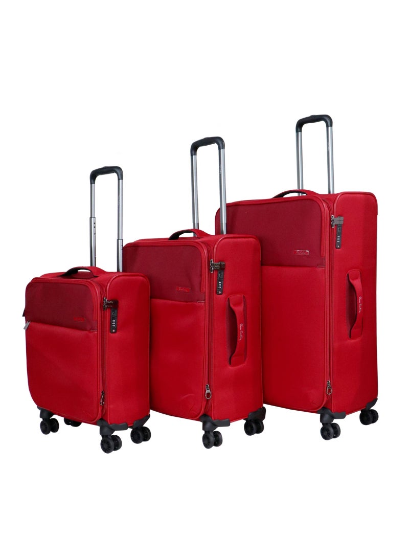 Softside Luggage Mercury Collection Set of 3