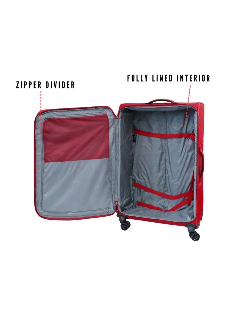 Softside Luggage Mercury Collection Set of 3