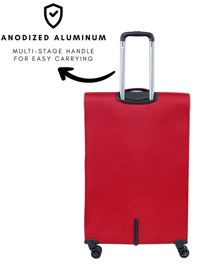Softside Luggage Mercury Collection Set of 3