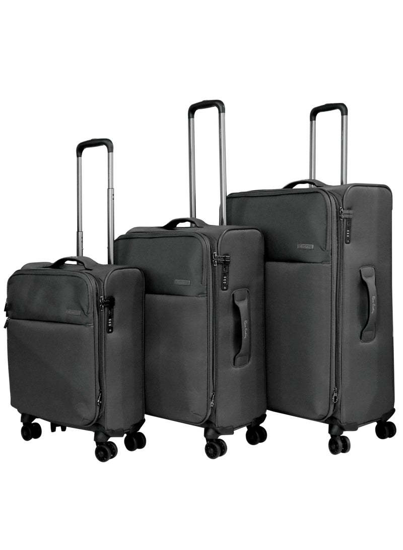 Softside Luggage Mercury Collection Set of 3