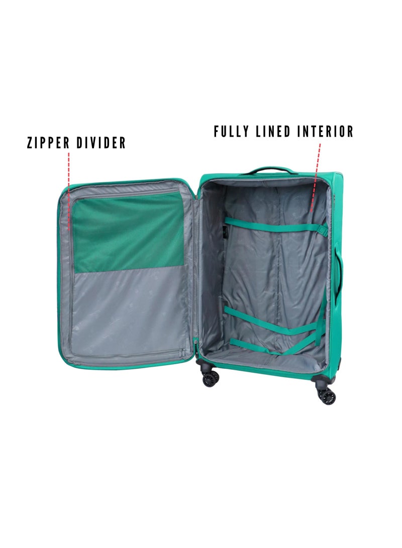 Softside Luggage Mercury Collection Set of 3