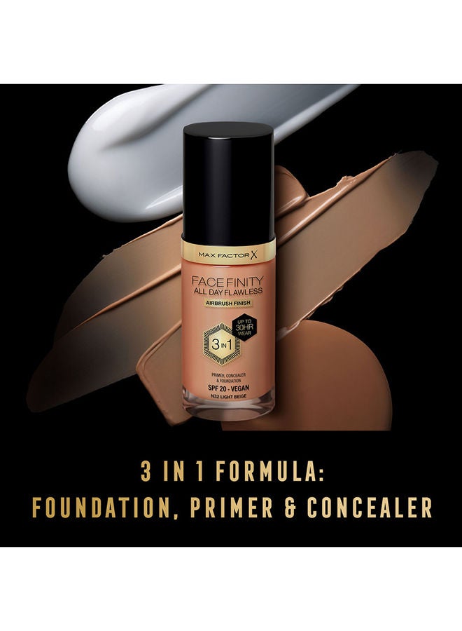 Facefinity All Day Flawless Foundation - N32 Light Beige