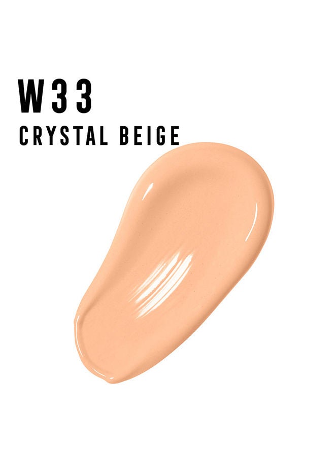 Facefinity All Day Flawless Foundation - W33 Crystal Beige