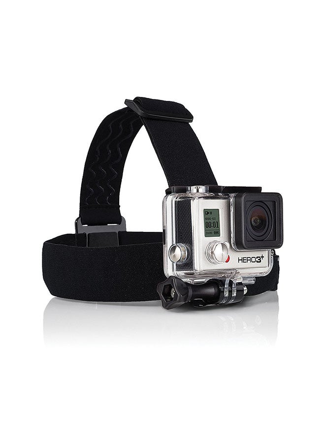 Advanced Head Strap With QuickClip Black