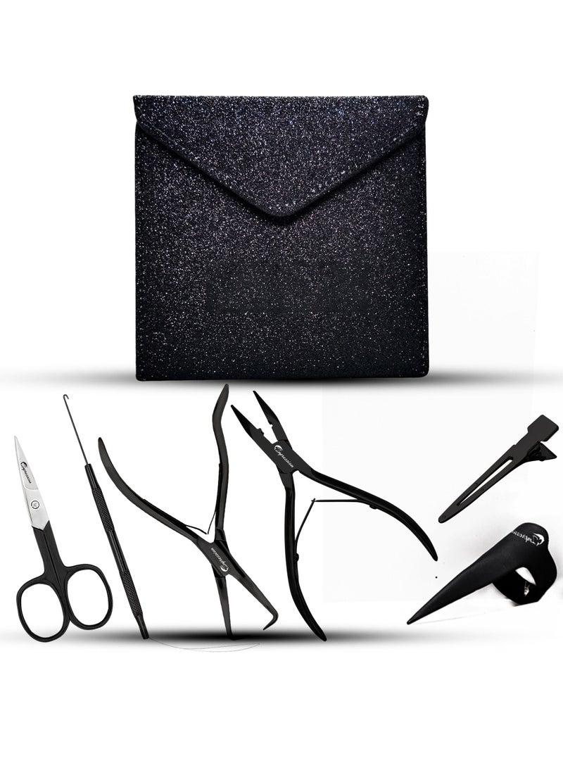 Hair Extension Kit Black