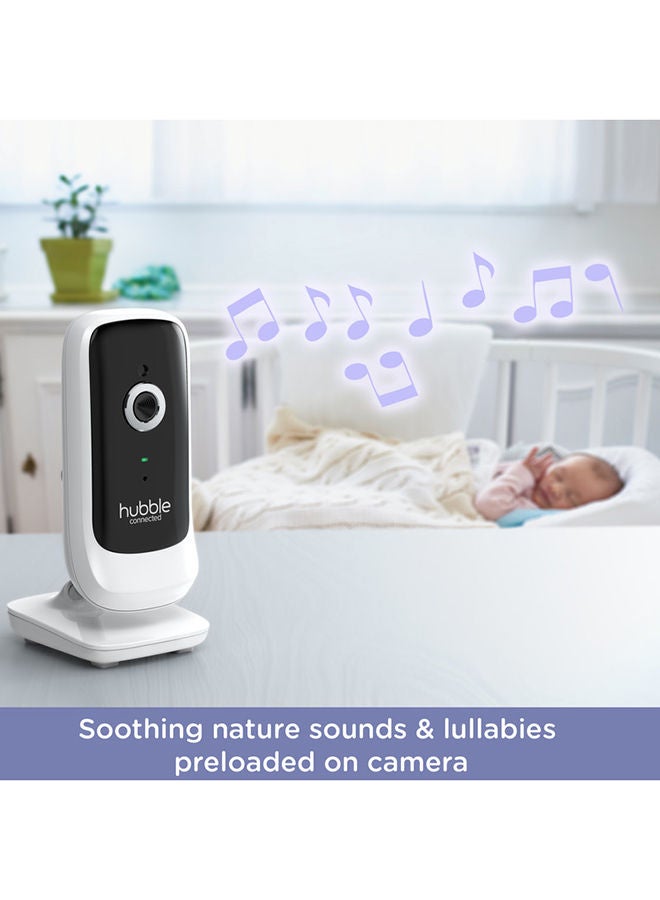 Hubble Nursery 2.8 Inch View Glow Video Baby Monitor