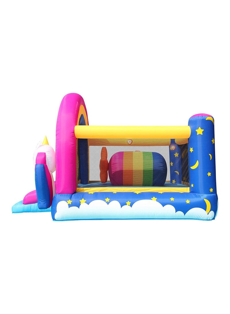 Happy Hop Fantasy Unicorn Inflatable Bouncer With Music Sounds