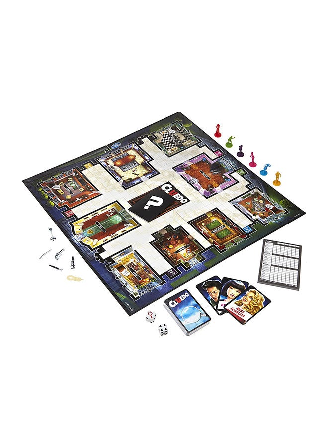 52-Piece Cluedo The Classic Mystery Board Game 6 Players