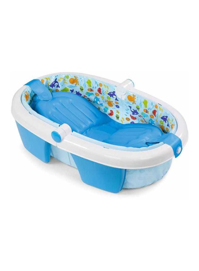 Foldaway Baby Bath Tub, Newborn - Blue