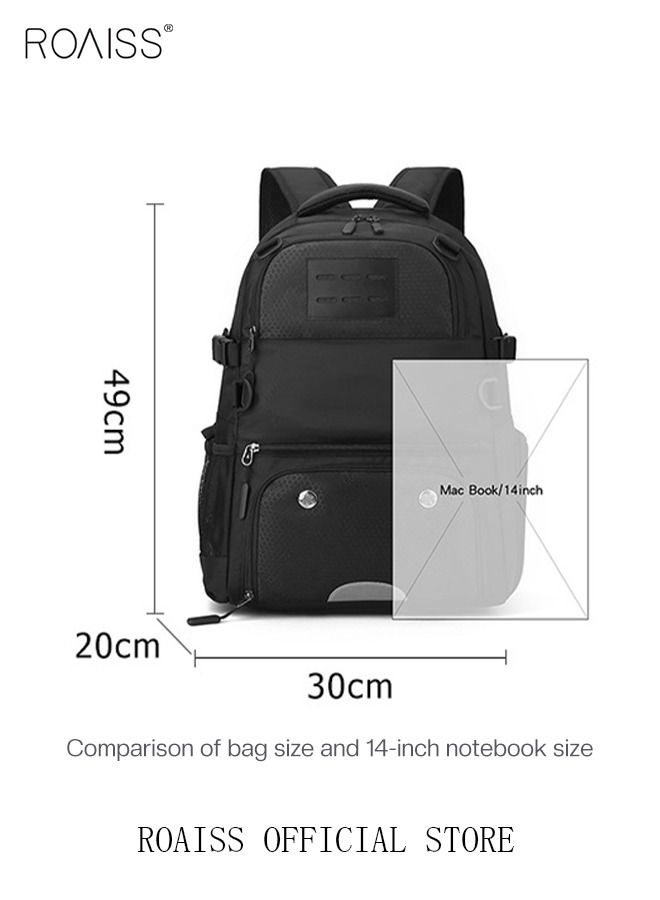 Basketball Bag Sports Backpack Men Waterproof Outdoor Football Bag Women Large-Capacity Student Backpack Independent Ball Bag and Shoe Compartment