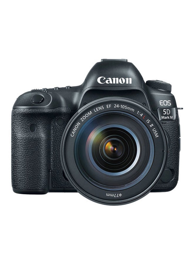 EOS 5D Mark IV DSLR With EF 25-105mm f/4 L IS II USM Lens 30.4 MP,LCD Touchscreen, Built-In Wi-Fi And GPS Geotagging Technology