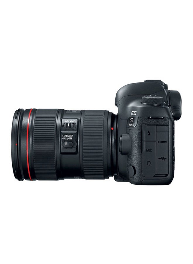 EOS 5D Mark IV DSLR With EF 25-105mm f/4 L IS II USM Lens 30.4 MP,LCD Touchscreen, Built-In Wi-Fi And GPS Geotagging Technology