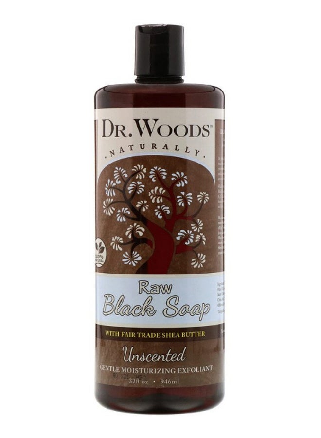 Fair Trade Shea Butter Raw Black Soap