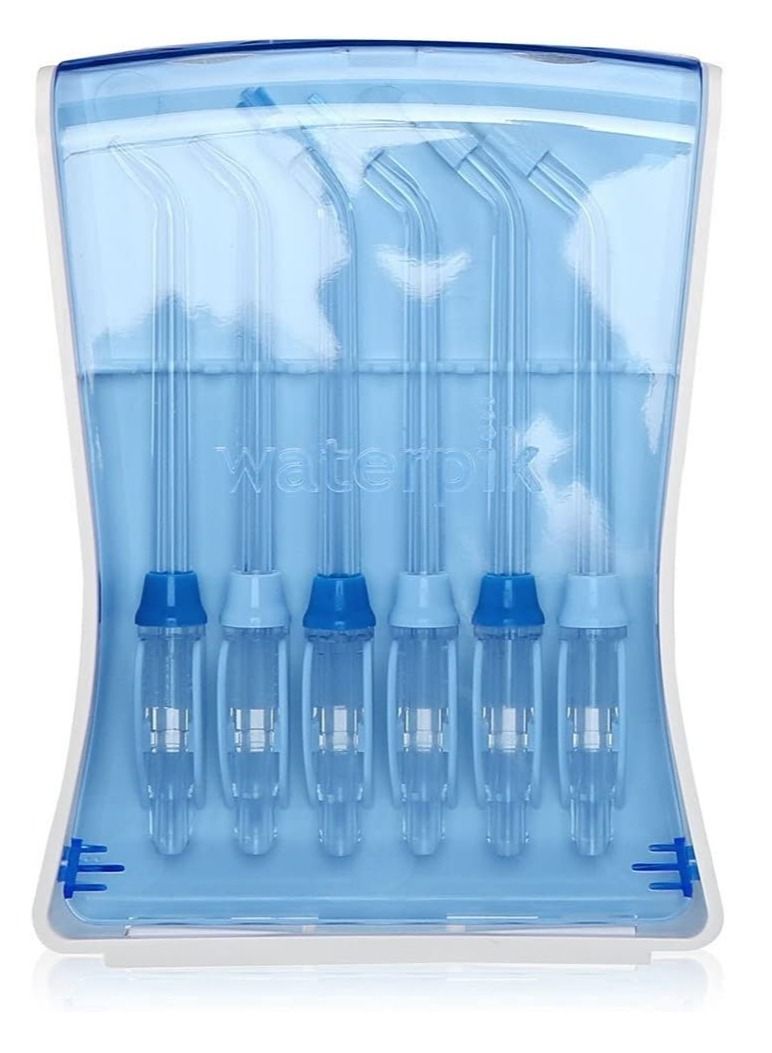 Water Flosser Tips Storage Case and 6 Count Replacement Tips