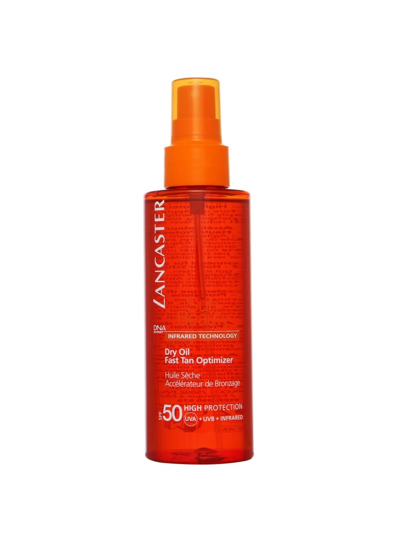 Sun Beauty Dry Oil Fast Tan Optimizer SPF50 150ml