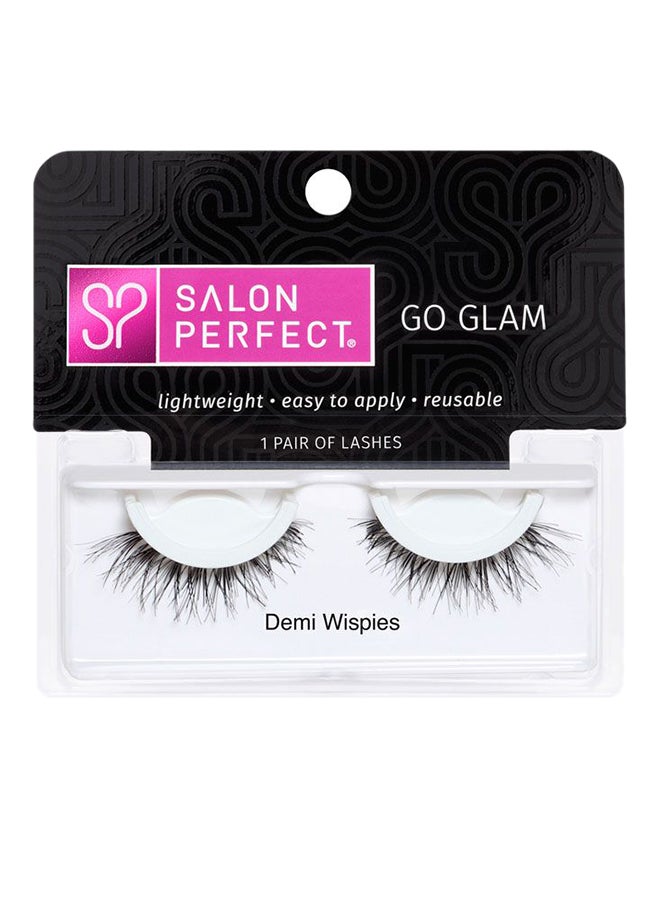 1 Pair Go Glam Lightweight Lashes Black
