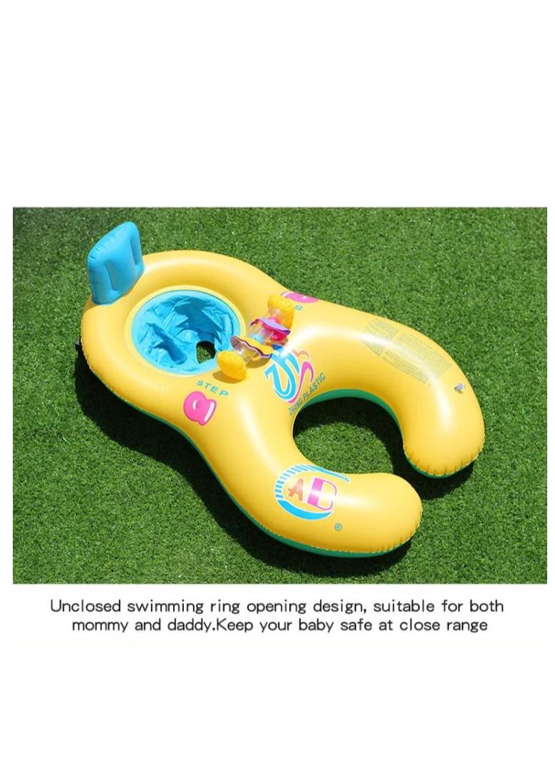2-Seater Swimming Float