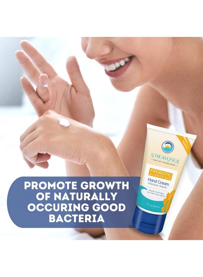 Tropical Intensive Repair Hand Cream Prebiotic Essentials | Antioxidant Rich Reef Safe Natural And Paraben Free Moisturizing Hand Cream | 3 Fl Oz By Stream2Sea