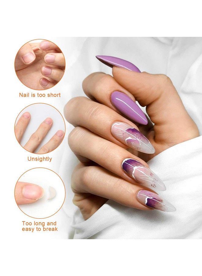 Nail Forms 200Pcs Acrylic Nail Forms Gold Horseshoe Nail Extension Tips Nail Forms For Acrylic Nails Acrylic Nail/Uv Gel Nail Extension Forms Guide Stickers