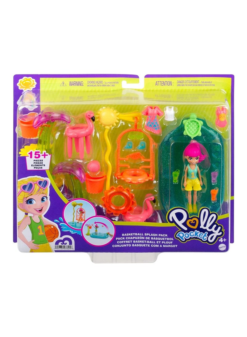 Polly Pocket Basketball Splash Pack Accessories