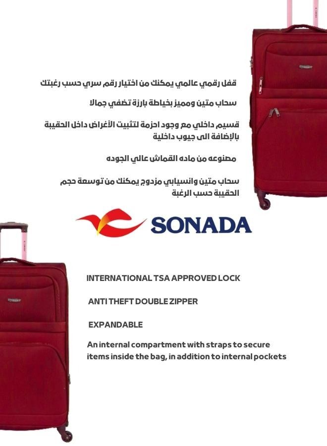 Softside Luggage Set of 3