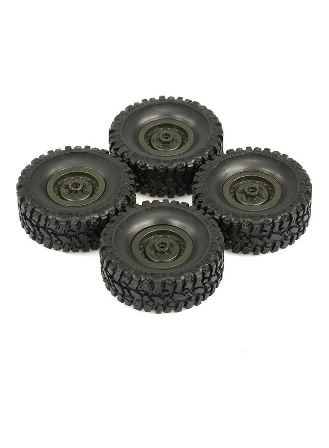 4-Piece 65mm Military Truck Tire