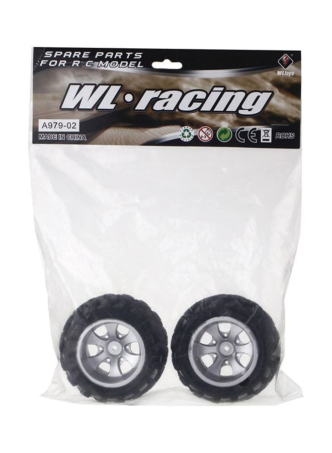 2-Piece Rc Car Right Tire For A979 02 RM1127-1