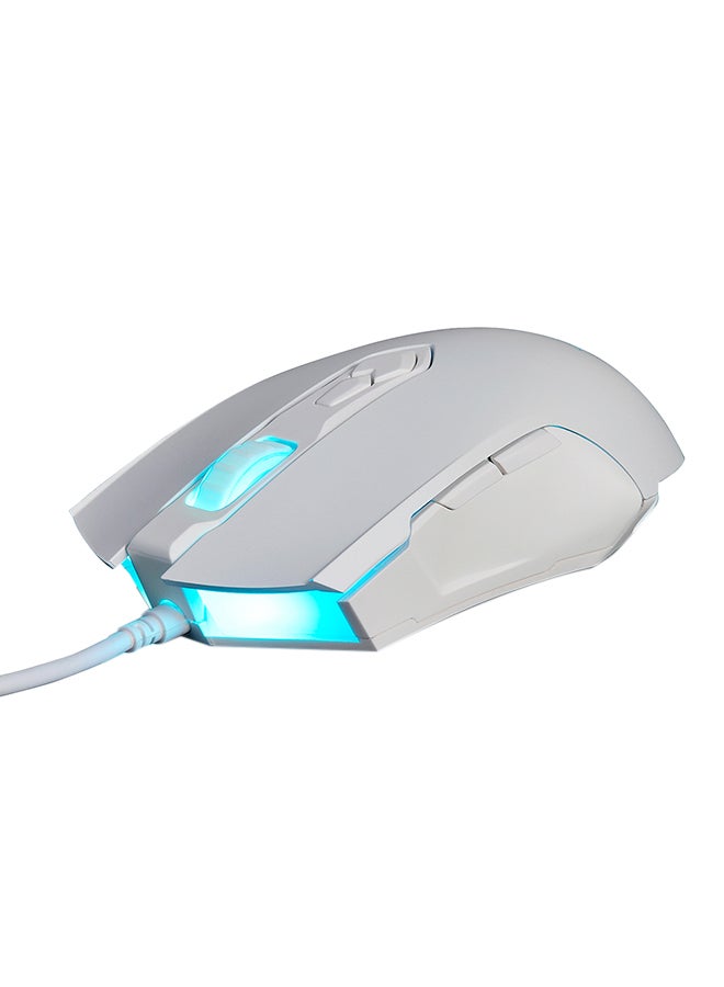 Wired Professional E-sport Gaming Mouse White/Blue