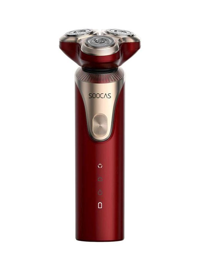 Soocas Electric Shaver Red/Gold