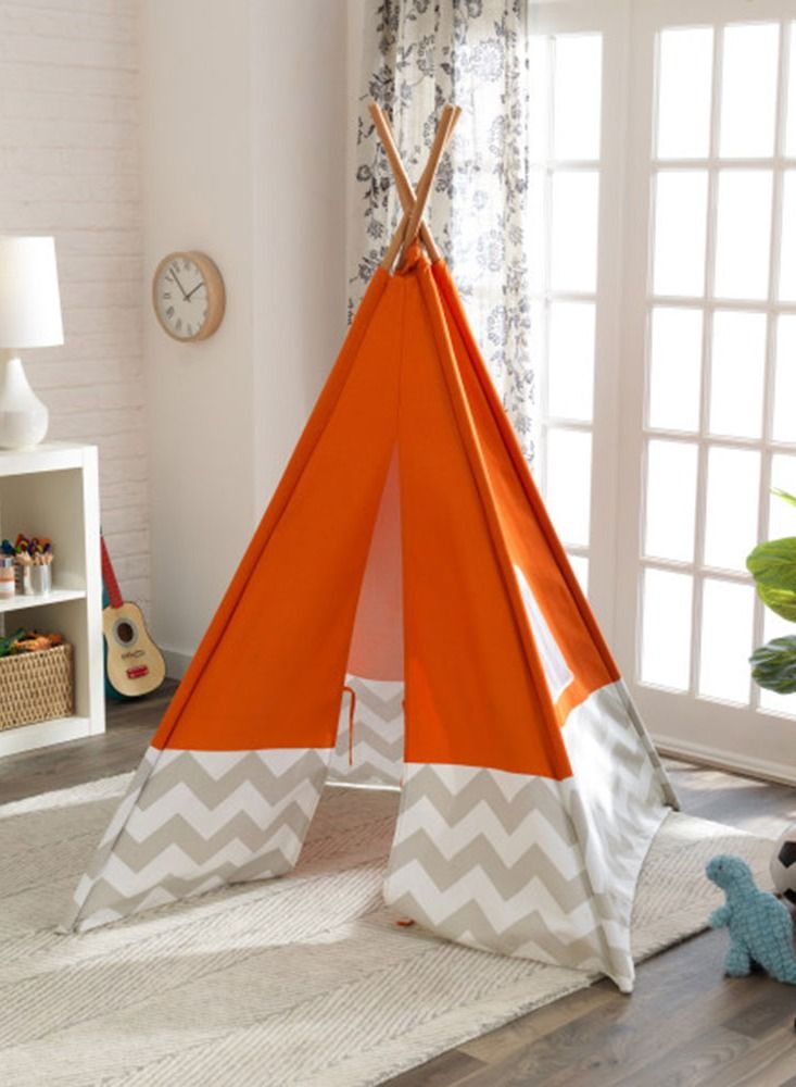 KidKraft - Orange Teepee Tents