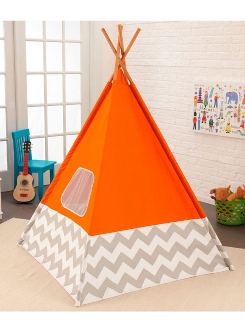 KidKraft - Orange Teepee Tents