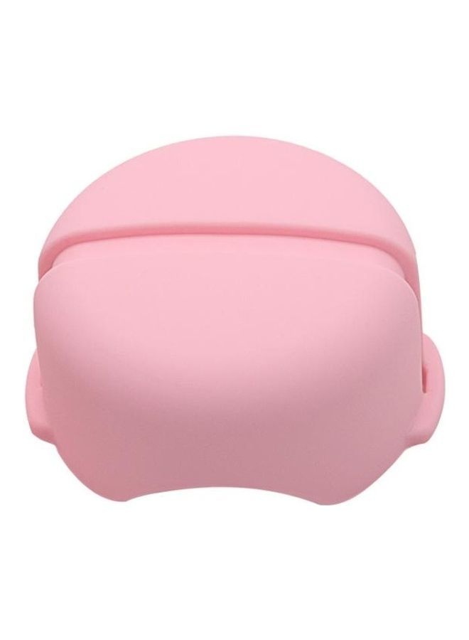 Bicycle Scooter Full Coverage Silicone Shockproof Protective Cover Case for Apple AirTag Pink