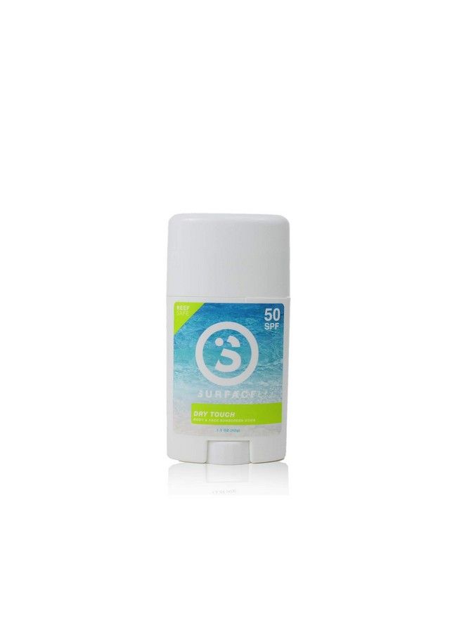 Surface Dry Touch Body Sunscreen Stick Reef Safe Ultralight & Clean Feeling Broad Spectrum Uva/Uvb Protection Paraben Free Hypoallergenic Water Resistant Fragrance Free Spf 50 15Oz