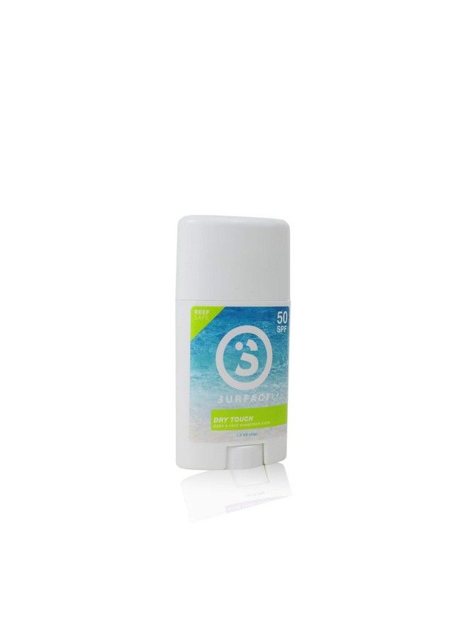Surface Dry Touch Body Sunscreen Stick Reef Safe Ultralight & Clean Feeling Broad Spectrum Uva/Uvb Protection Paraben Free Hypoallergenic Water Resistant Fragrance Free Spf 50 15Oz