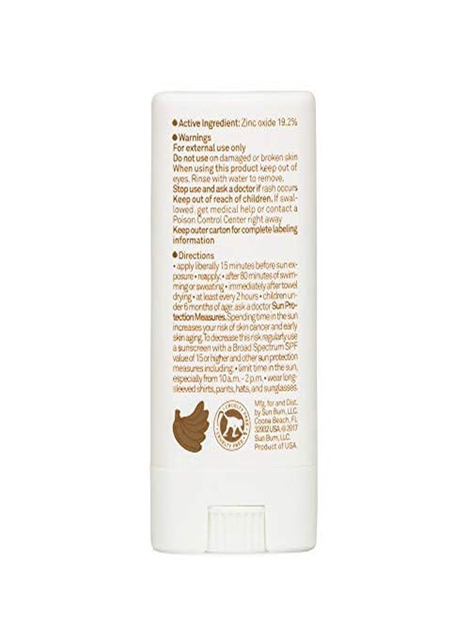 Mineral Spf 50 Sunscreen Face Stick ; Vegan And Reef Friendly (Octinoxate & Oxybenzone Free) Broad Spectrum Natural Sunscreen With Uva/Uvb Protection ; .45 Oz