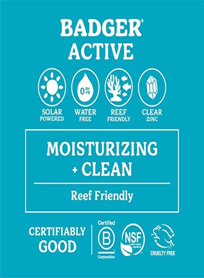 Spf 30 Active Mineral Sunscreen Cream Ð ReefFriendly BroadSpectrum WaterResistant Sunscreen With Zinc Oxide Ð Unscented, 2.9 Oz