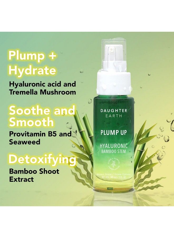 Hyaluronic Acid Face Serum With Bamboo Shoots And Tremella Plump Up (Plump Up 30 Ml)