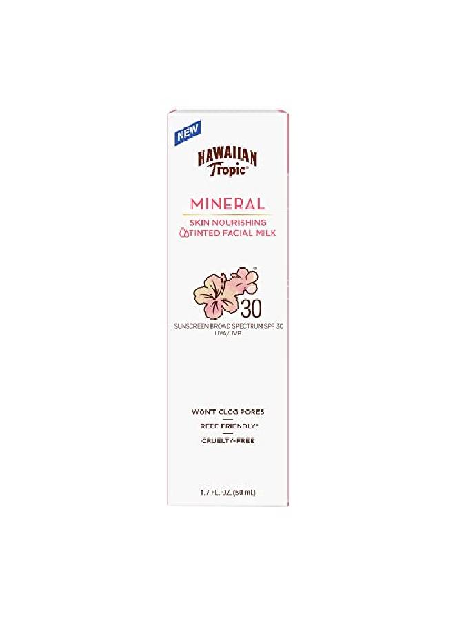 Mineral Sun Milk Face Sunscreen Lotion Spf 30 1.7Oz