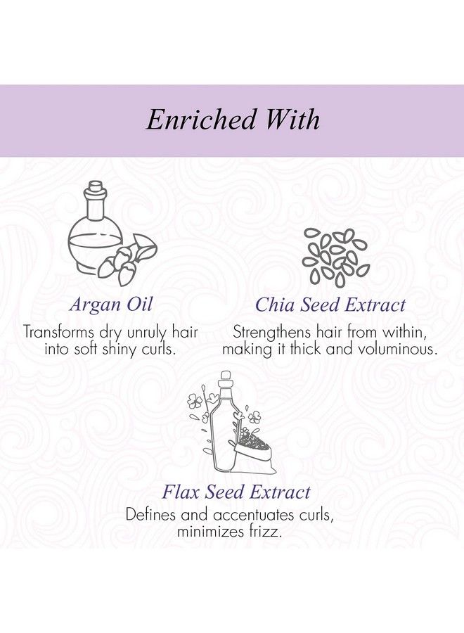 Moisturising Curly Hair Shampoo For Dry Frizzy Wavy & Curly Hair Sulphate Paraben And Silicone Free 200 Ml