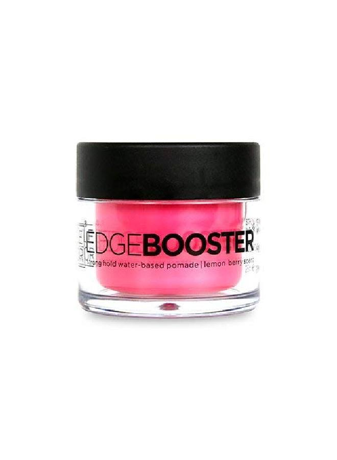 Mini Edge Booster Strong Hold Hair Pomade Color Travel 085Oz (Lemon Berry)